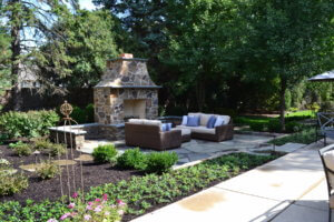 Outdoor Fireplace & Paver Patio Northbrook IL