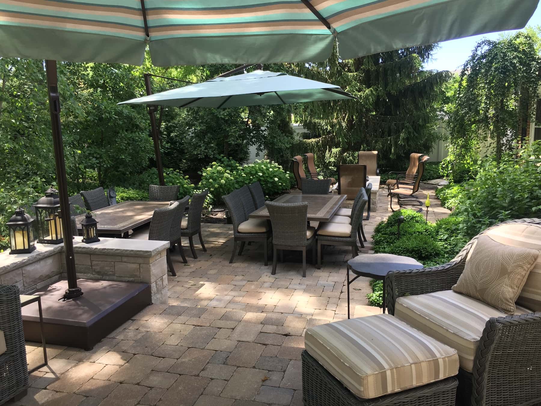 Paver Patio Outdoor Dining Northbrook, IL