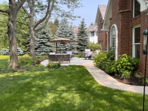 Paver patio and walkway Libertyville IL