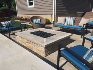 Fire Pit & Lounging Area Evanston IL