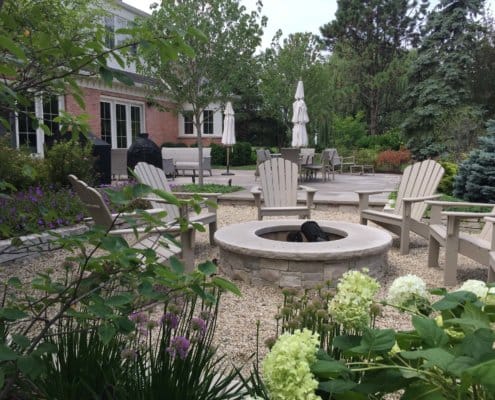 Custom Stone Fire Pit Northfield, IL