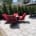 Dining on the paver patio Highland Park IL